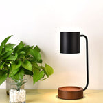Japanese Wood 1-Light Dimmable Wax Melting Table Lamp Lasson Living
