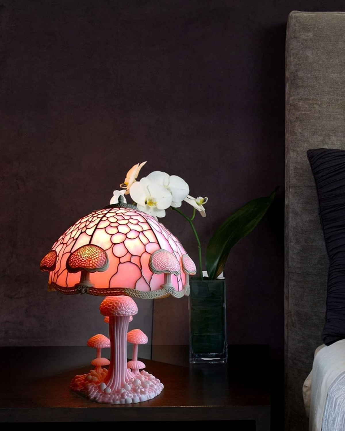 Vintage Mushroom Table Lamp LED 1-Light Lasson Living