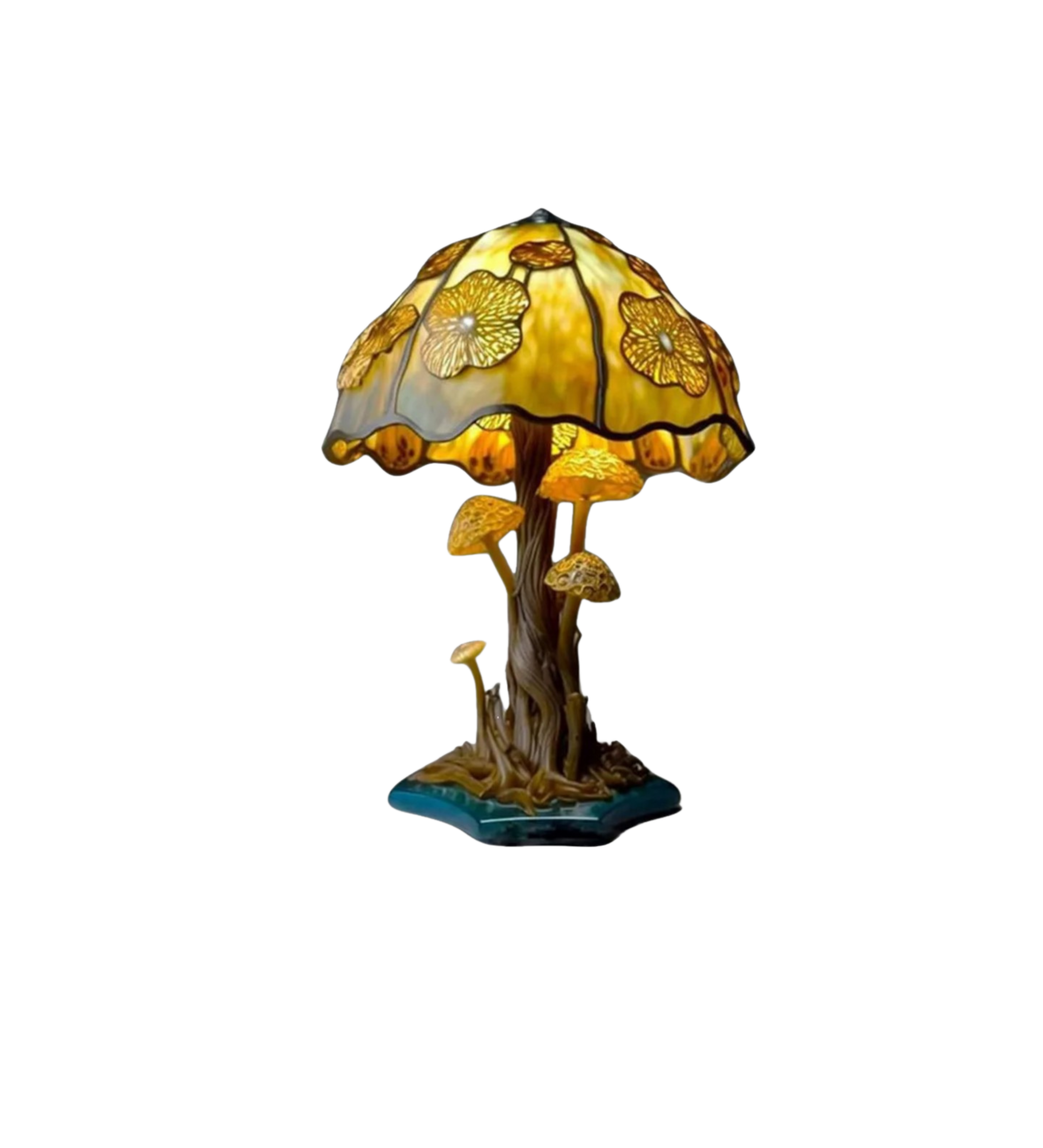 Vintage Mushroom Table Lamp LED 1-Light Lasson Living