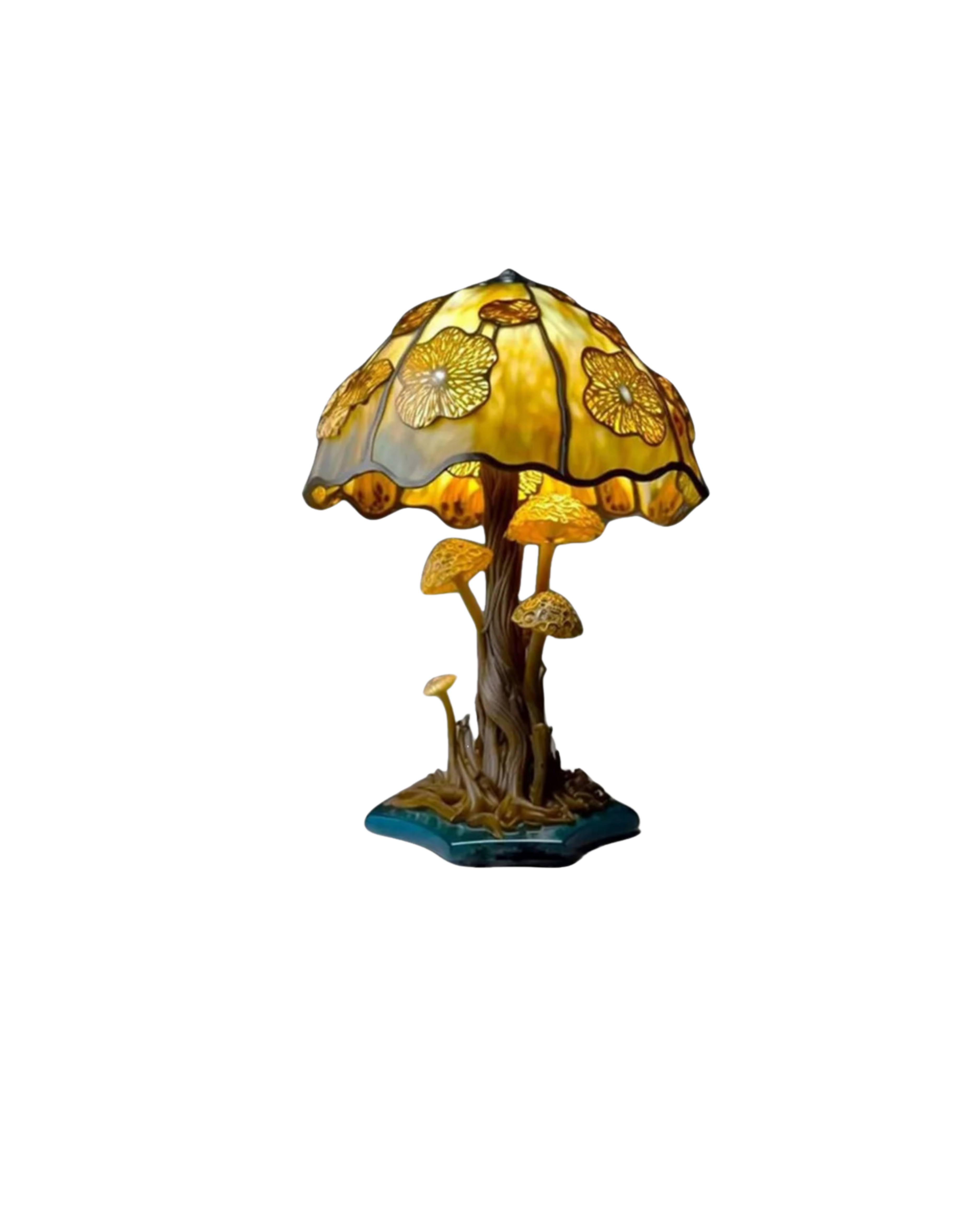Vintage Mushroom Table Lamp LED 1-Light Lasson Living