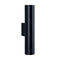Modern Cylindrical LED 2-Light Wall Sconce Lasson Living