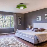 Modern Glass Disc Ceiling and Wall Light LED 1-Light Lasson Living