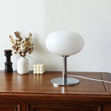Nordic Vintage Round Glass Table Lamp 1-Light Lasson Living