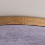 Nordic Wood & Pvc Round LED Flush Mount Ceiling Light 1-light Lasson Living