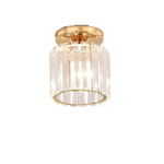 Modern Glass Square Ceiling Light 1-Light Lasson Living