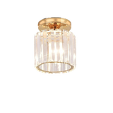 Modern Glass Square Ceiling Light 1-Light Lasson Living