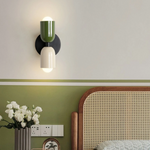 Modern Minimalist Cylinder Wall Sconce LED 2-Light Lasson Living