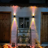 Modern Solar LED Up and Down Wall Light | 1-Light Lasson Living