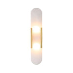 Nordic Alabaster Marble Wall Sconce LED 1-Light Lasson Living