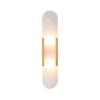 Nordic Alabaster Marble Wall Sconce LED 1-Light Lasson Living