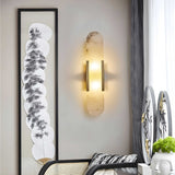 Nordic Alabaster Marble Wall Sconce LED 1-Light Lasson Living