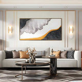 Nordic Alabaster Marble Wall Sconce LED 1-Light Lasson Living