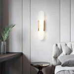 Nordic Alabaster Marble Wall Sconce LED 1-Light Lasson Living
