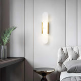 Nordic Alabaster Marble Wall Sconce LED 1-Light Lasson Living