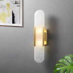 Nordic Alabaster Marble Wall Sconce LED 1-Light Lasson Living