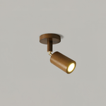 Japanese Wooden Adjustable LED Spotlight 1-Light Lasson Living