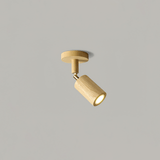 Japanese Wooden Adjustable LED Spotlight 1-Light Lasson Living