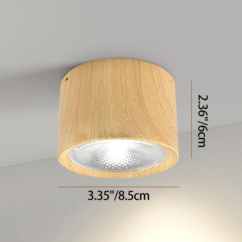 Nordic Cylinder LED Flush Mount Ceiling Light Lasson Living
