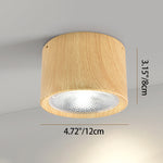 Nordic Cylinder LED Flush Mount Ceiling Light Lasson Living