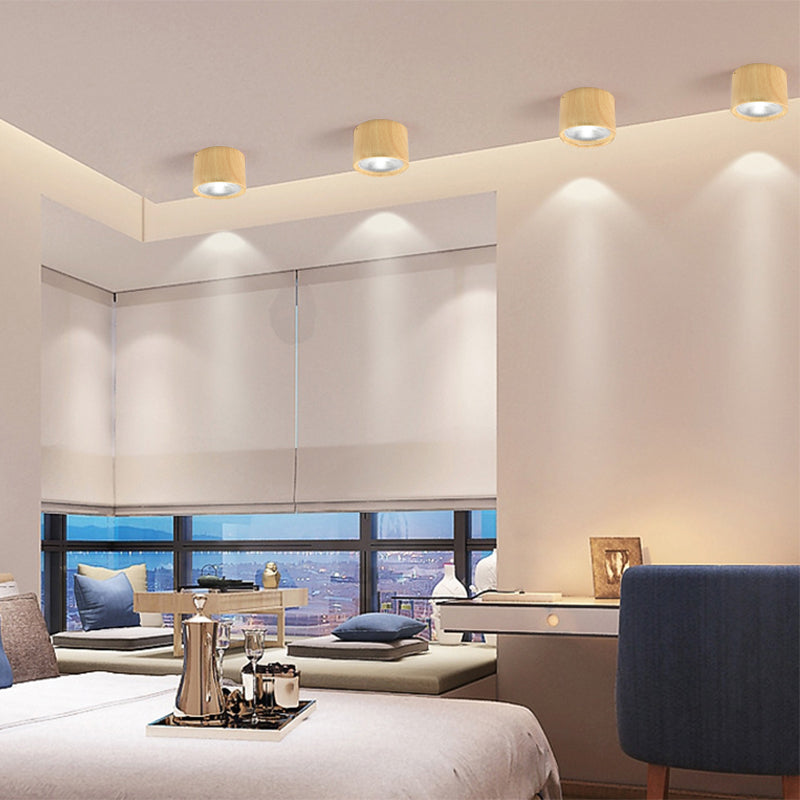 Nordic Cylinder LED Flush Mount Ceiling Light Lasson Living