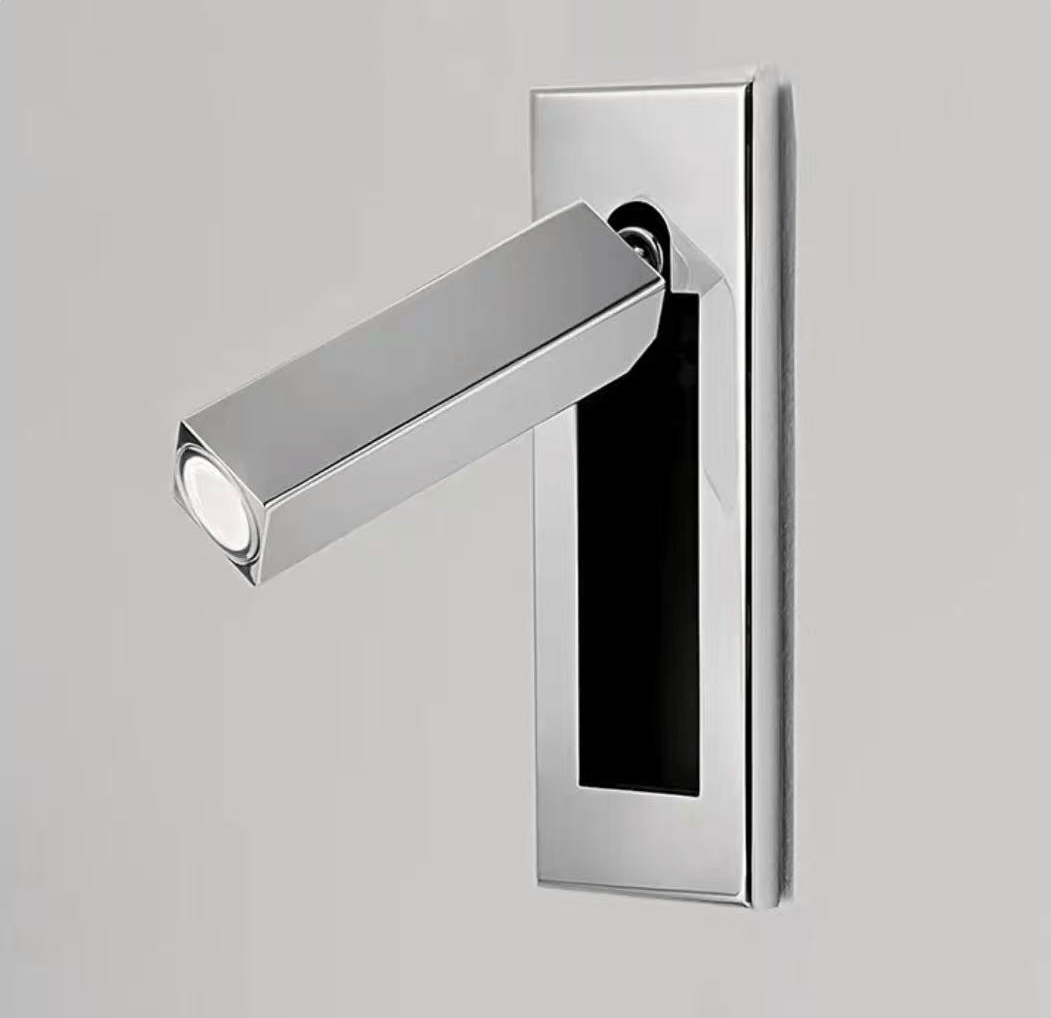 Modern Minimalist Embedded Aluminum LED Wall Sconce 1-Light Lasson Living