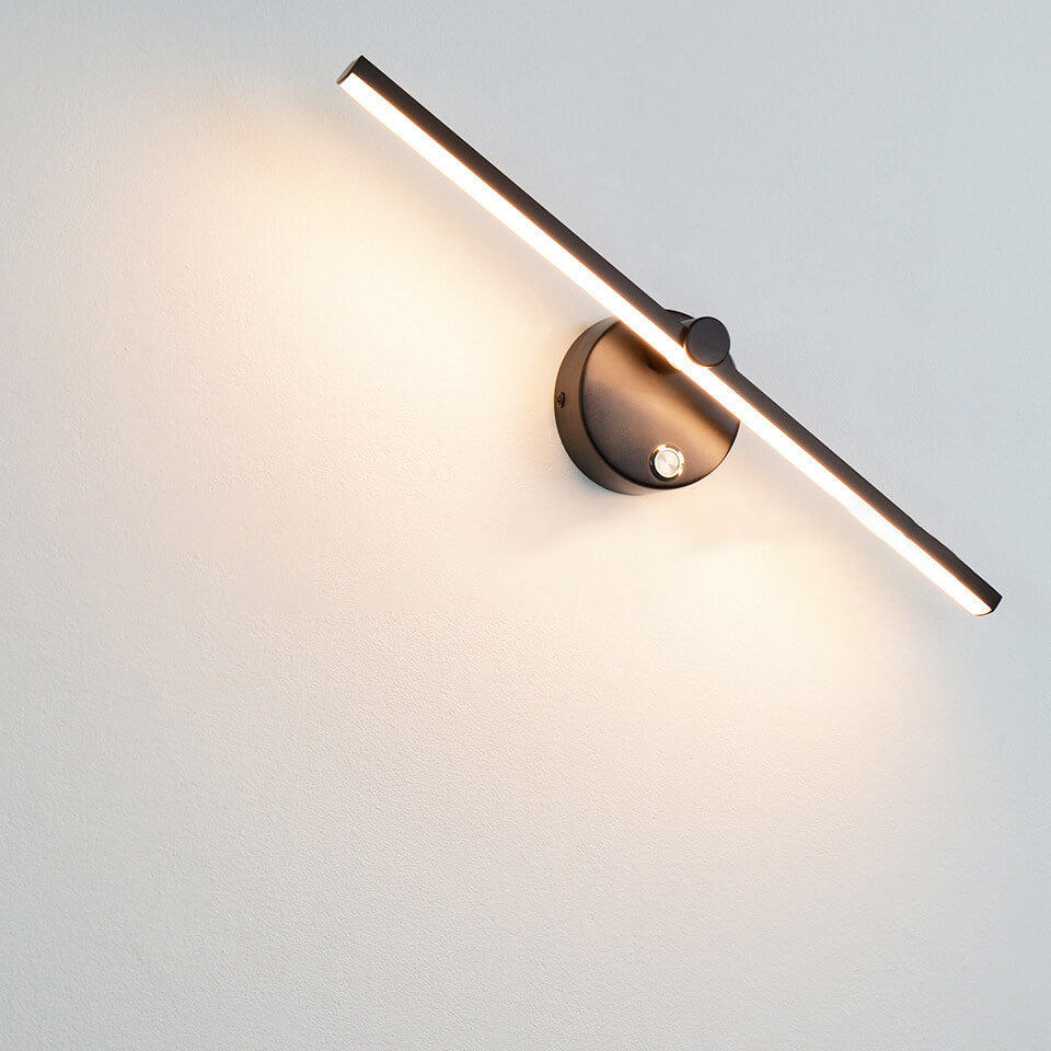 Nordic Minimalist Long Bar LED Wall Light | 1-Light Lasson Living