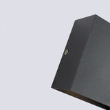 Modern Square LED Wall Sconce 1-Light Lasson Living