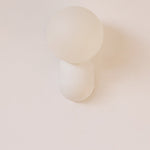 Modern Glass Globe Wall Light | 1-Light Lasson Living