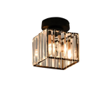 Modern Glass Square Ceiling Light 1-Light Lasson Living