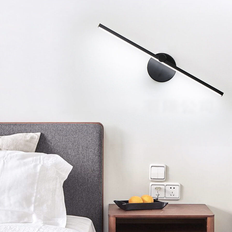 Nordic Minimalist Long Bar LED Wall Light | 1-Light Lasson Living