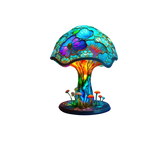 Vintage Mushroom Table Lamp LED 1-Light Lasson Living