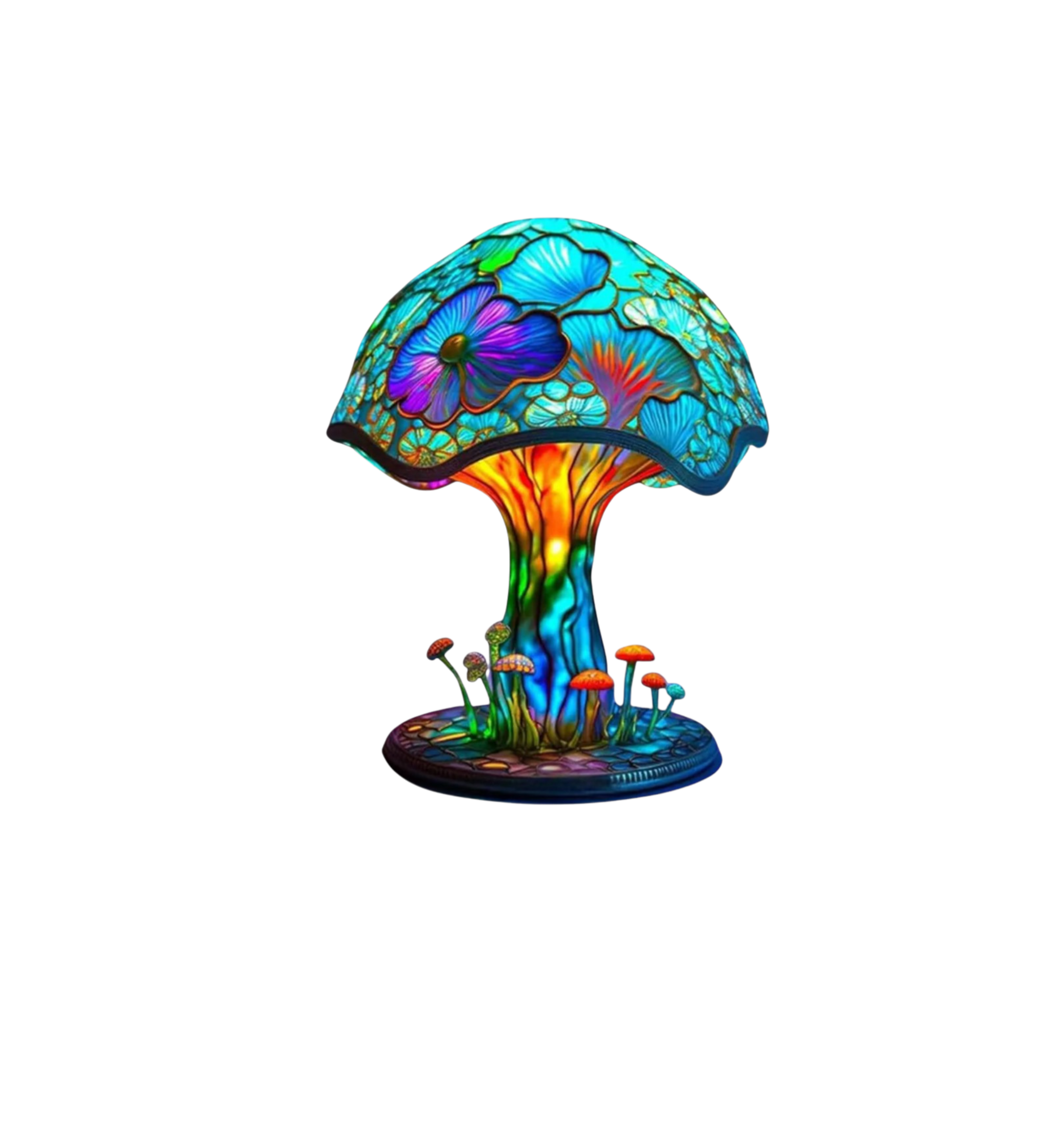 Vintage Mushroom Table Lamp LED 1-Light Lasson Living