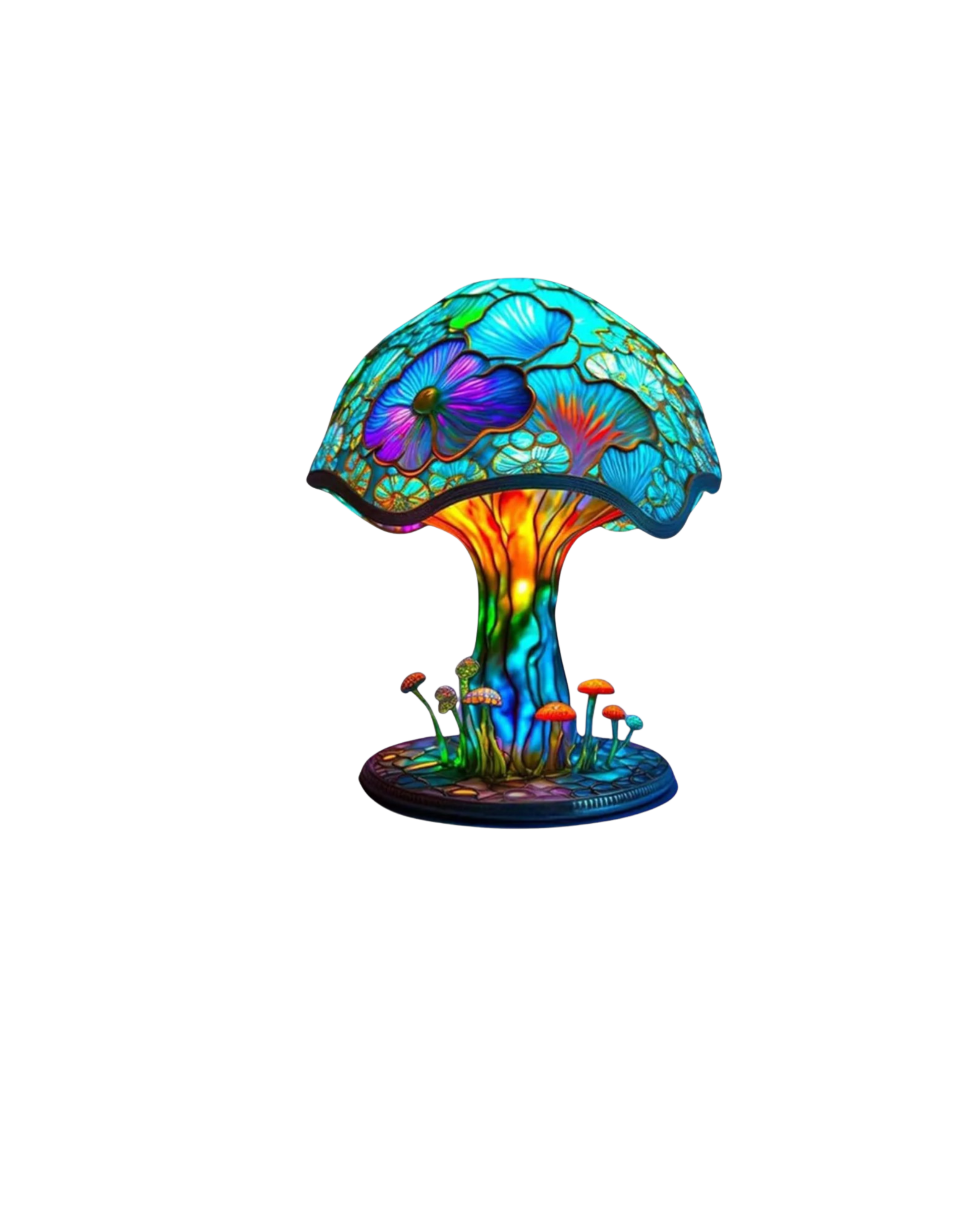 Vintage Mushroom Table Lamp LED 1-Light Lasson Living