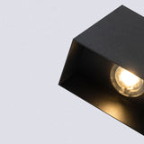Modern Square LED Wall Sconce 1-Light Lasson Living