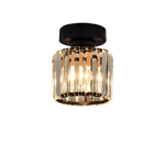 Modern Glass Square Ceiling Light 1-Light Lasson Living