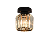 Modern Glass Square Ceiling Light 1-Light Lasson Living