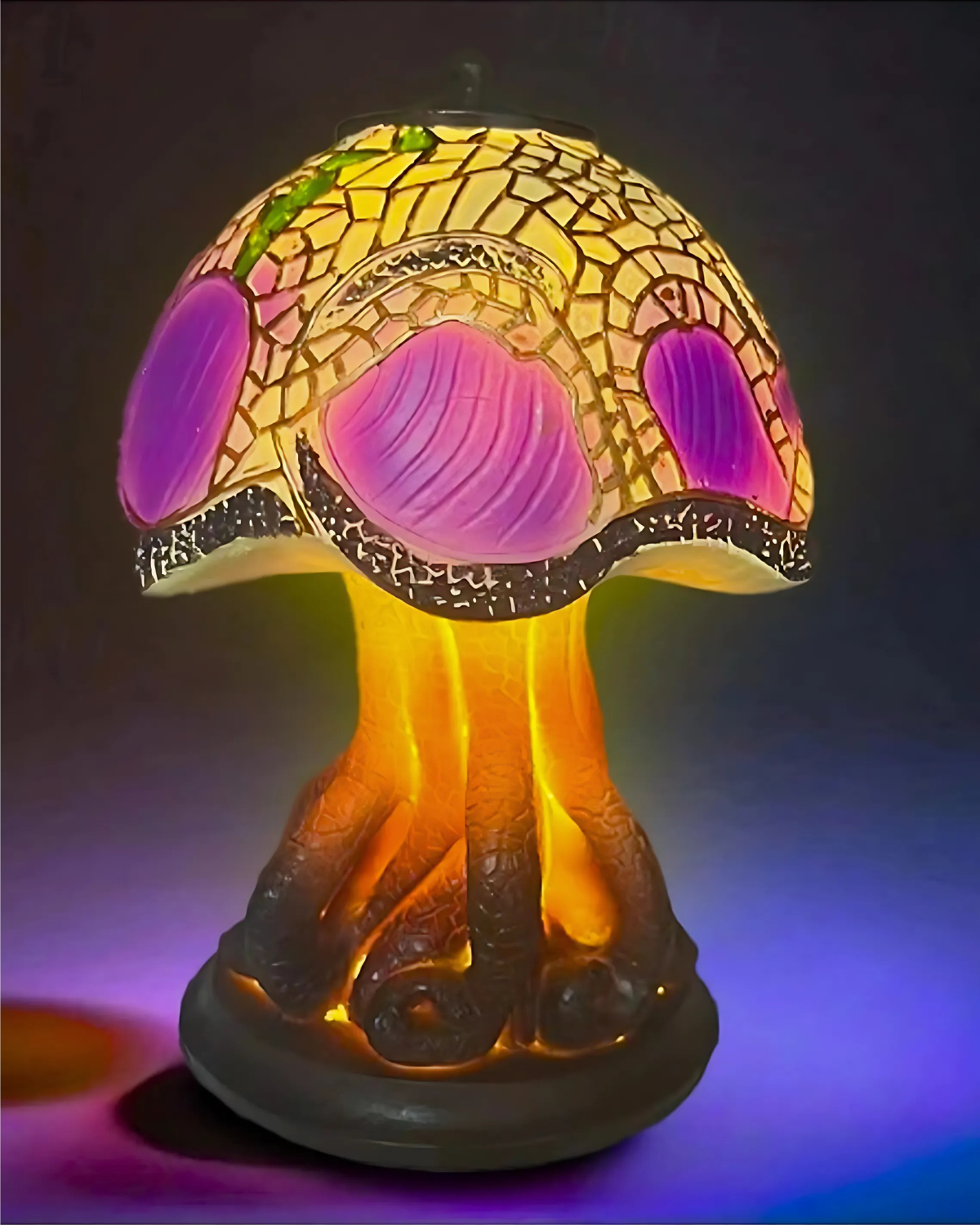 Vintage Mushroom Table Lamp LED 1-Light Lasson Living