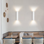 Modern Cylindrical LED 2-Light Wall Sconce Lasson Living