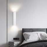 Modern Cylindrical LED 2-Light Wall Sconce Lasson Living