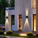 Modern Solar LED Up and Down Wall Light | 1-Light Lasson Living
