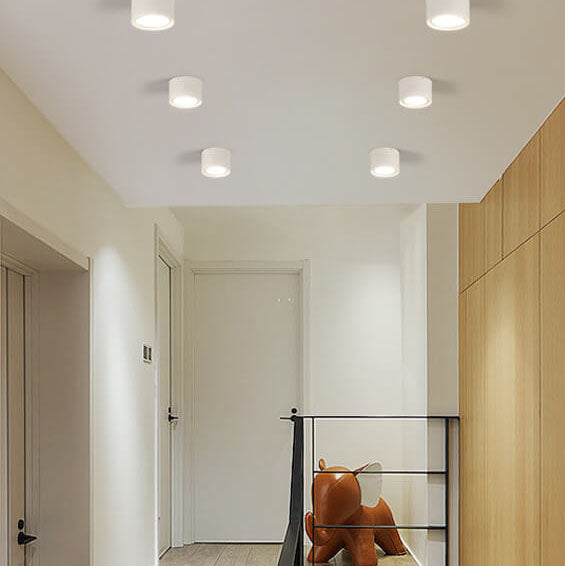 Nordic Cylinder LED Flush Mount Ceiling Light Lasson Living