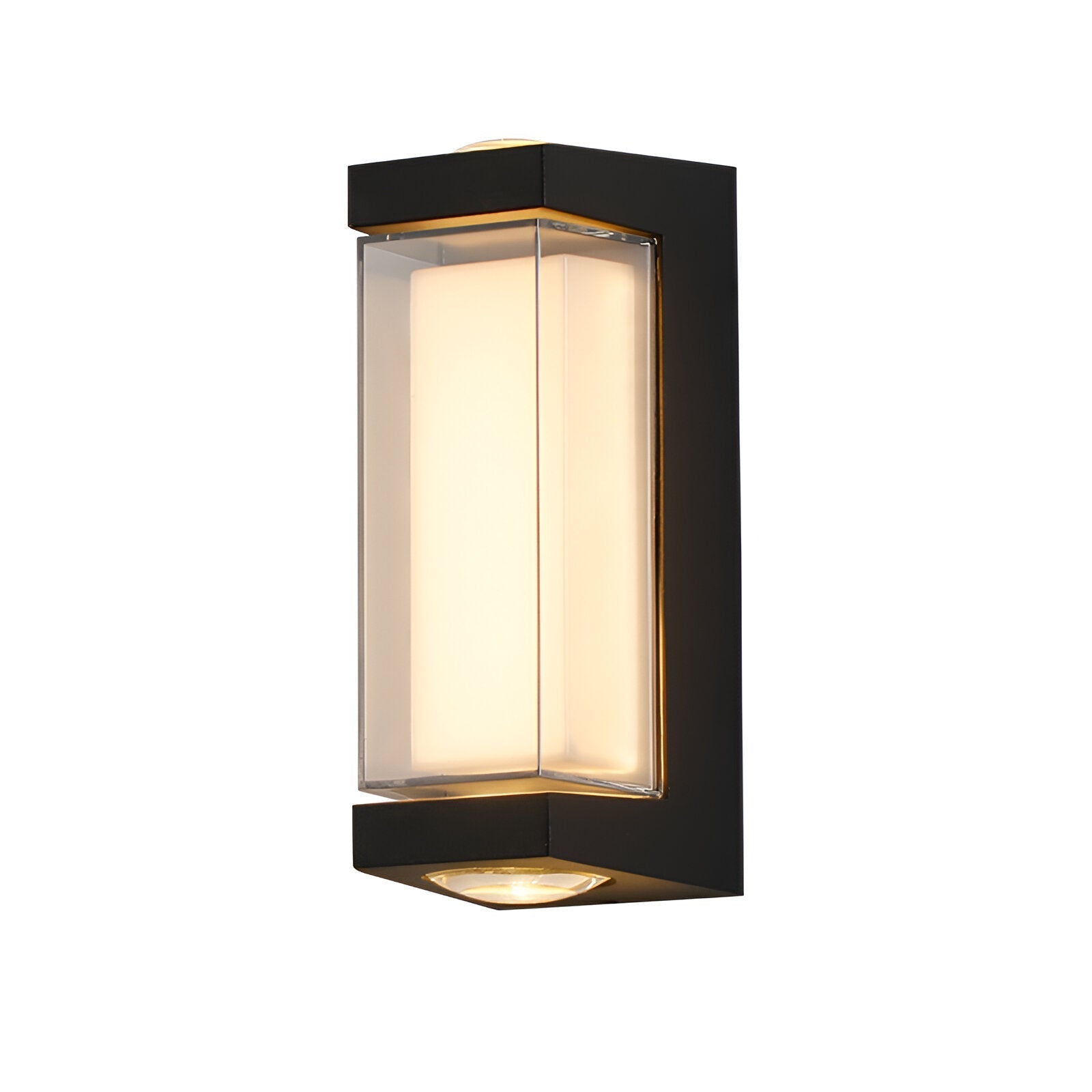 Nordic Minimalist Acrylic Rectangular Outdoor Wall Light LED Up-Down Lasson Living