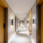 Modern Cylindrical LED 2-Light Wall Sconce Lasson Living