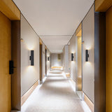 Modern Cylindrical LED 2-Light Wall Sconce Lasson Living