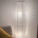 Nordic Rice Paper Column 2-Light Floor Lamp Lasson Living