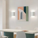 Nordic Resin Striped Wall Sconce LED 1-light Lasson Living