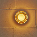 Modern Glass Round Wall Sconce LED 1-Light Lasson Living