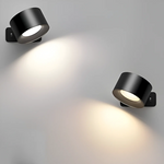 Modern Wood Grain LED Wall Light 1-Light Lasson Living