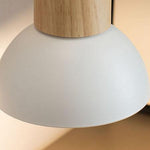 Nordic Wood Dome Wall Light | 1-Light Lasson Living