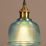 Vintage Textured Glass Pendant 1-Light Lasson Living